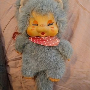 VINTAGE 1979 Washino Nyamy Chicaboo Grey Nappy